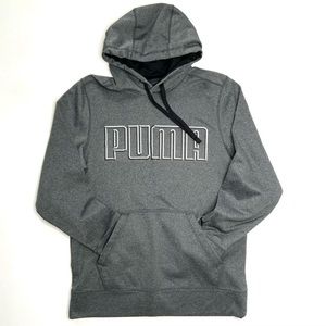 PUMA High Shine Hooded Logo Sweatshirt